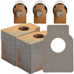200 étiquettes de bouteilles de vin kraft réutilisables,étiquettes de col personnalisables pour les cadeaux de champagne et l'utilisation en cave - Neuf
