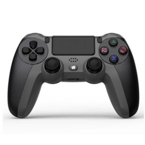 Manette De Jeu Sans Fil Bluetooth Pour Ps4-Km048,Barre Lumineuse,Gris Bataille,Gris Bataille - Neuf