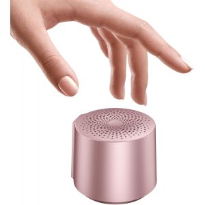 KALANKA-Mini Enceinte Bluetooth Portable, Etui De Voyage Inclus, Appairage sans Fil TWS pour Un Son Stéréo, Autonomie 6 Heures Petit Haut Parleur Bluetooth Parfait pour Extérieur Cadeau - Neuf