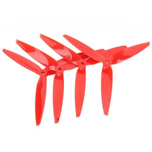 HéLices à Trois Pales En Polycarbonate 7040 Fpv, 4 PièCes, Avec 3 Pales Pour Drone Fpv Rc De 7 Et 8 Pouces, Rouge-Unichoice - Neuf