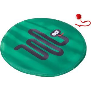 KAL-Jouet De Chasse Pour Chat | Boule À Roulement Rapide Dans Le Tapis De Jeu U2013 Jeu De Capture Avec Housse De Protection Pour Chatons Simulation De Chasse À L'Intérieur Et À L'Extérieur - Neuf
