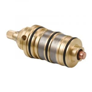 Cartouche thermostatique et poignée en laiton pour baignoire-douche, pour mitigeur barre de douche cartouche mitigeur de douche - Neuf