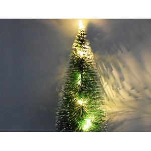 Lot De 2 Guirlandes Lumineuses Solaires Led Pour Sapin De No&euml;l, D&eacute;coration Ext&eacute;rieure De Jardin - Neuf