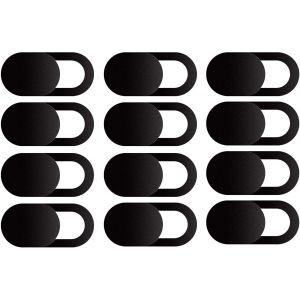 LiFangSotre 12PCS Webcam Cover Curseur de Couverture de Webcam,Housse de caméra Web Ultra-Mince pour Ordinateur Portable,iPad Pro,iMac,PC/Ordinateur,Tablette,iPhone,couvercles de confidentialité - Neuf
