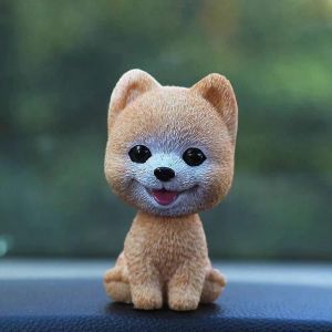 Auto Adorable Chien Figurine Action Secouant T&ecirc;te Vacillante T&ecirc;te Hochant la t&ecirc;te Jouet Tableau de bord D&eacute;coration Noddin - Neuf
