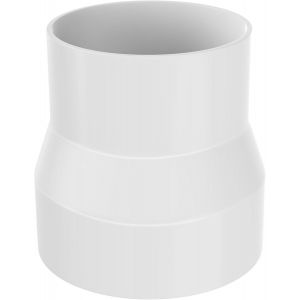 Adaptateur de Conduit 110mm à 100mm Réducteur de Conduits d'Adaptateur pour Ventilateur d'extraction pour Conduit de Ventilation - Neuf