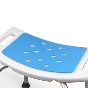 Chaise de bain antidérapante Baignoire pour personnes âgées Siège d'aide Salle de bain Chaise de bain Tabouret de douche Coussin de siège Sûr Salle de bain Environnement Produit uniquement Coussins bl - Neuf