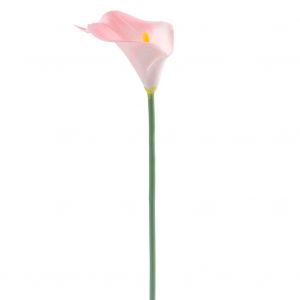 Hjlian Lot De 10 Fleurs De Lys Calla Artificielles Pour Decoration De Mariage Ou De Maison (Rose Clair) - Neuf