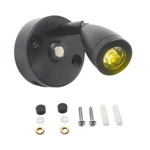Lampe De Lecture Led Dc12v-24v, Lampe De Chevet Pour Bateau, Camping-Car, 3 Couleurs, Variable, Avec Interrupteur Tactile, Port De Chargement Usb - Neuf
