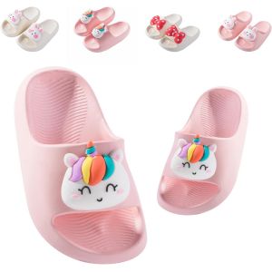 Bnhgc-Pantoufles De Bain Enfants Chaussons Été Fille Garçon Tongs Claquette Chaussures Pour Piscine Et Plage Antidérapant Plates Sandales - Neuf