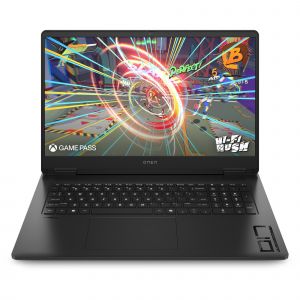 HP OMEN Gaming Laptop 17-db1033nf Copilot+ PC AMD Ryzen AI 9 365 Ordinateur portable 17.3" Quad HD 32 Go DDR5-SDRAM NVIDIA GeForce RTX 5070 Wi-Fi 6 (802.11ax) Windows 11 Home Noir - Neuf