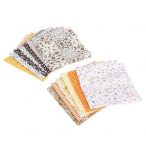 25x25cm 14pcs Beau Tissu De Coton Unique Imprim&eacute; Bricolage Couture Tissu De Coton Mat&eacute;riau A-B - Neuf