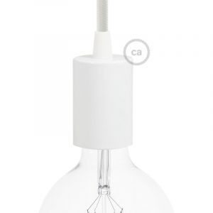 Kit Portalampada E27 Cilindrico In Metallo - Neuf