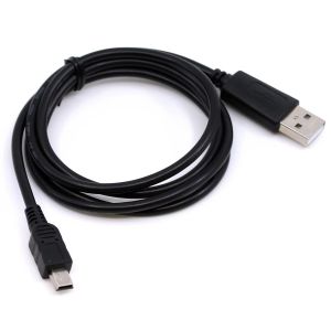 VornixorSarlshop-C&acirc;ble de donn&eacute;es USB Compatible avec Garmin Edge 200, Edge 500, Edge 510, Edge 800, Edge 810, Edge Touring, Edge Touring Plus GPS Mini USB C&acirc;ble de donn&eacute;es avec Chiffon de Nettoyage - Neuf