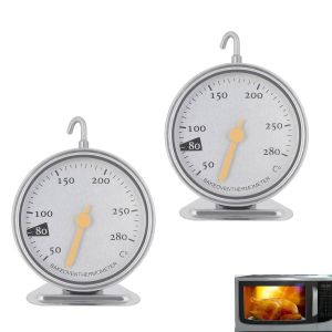 Kal-Thermomètre De Four De 2 Pièces, Thermomètre Alimentaire De Lecture Instantanée En Acier Inoxydable Thermomètre De Gril, Thermomètre De Cuisine Avec Grand Cadran Pour La Cuisson Au Four - Neuf