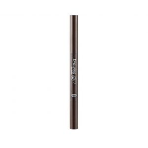 Crayon &agrave; sourcils avec pinceau - Waterproof, longue tenue, rotation automatique, recharge triangulaire, capuchon anti-poussi&egrave;re, lot de 10 - Neuf