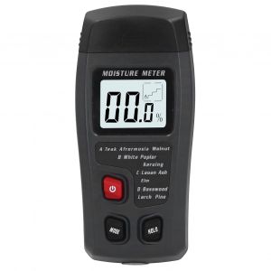 HJLIAN Humidimetre a bois portable LED, testeur d'humidite numerique, detecteur, outil de mesure d'humidite - Neuf