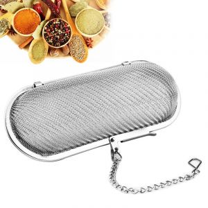 1 x filtre à thé en acier inoxydable - infuseur à thé pour thé en vrac et épices - infuseur à thé - Neuf