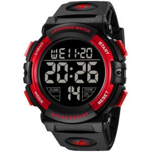 Montre Num&eacute;rique Pour Homme Montres Militaires De Sport 5atm Chronographe Ext&eacute;rieur &Eacute;tanche Montres Militaires Pour Hommes Avec &Eacute;clairage Arri&egrave;re Led/Alarme/Date.[J80] - Neuf