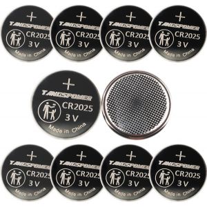CR2025 Batteries au Lithium 3 V 2025 Piles Bouton au Lithium Lot de 10 - Neuf