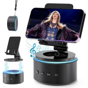Cadeaux Pour Hommes Et Femmes - Haut-Parleur Bluetooth Avec Support De Téléphone Portable - Gadgets Amusants Pour Hommes Papa Anniversaire - Cadeau D'anniversaire Pour Mari Ami - Cadeaux Pour Hommes - Neuf