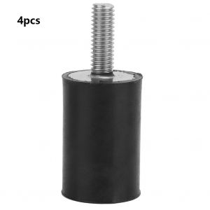 Lot de 4 isolateurs de montage de bobine en caoutchouc anti-vibrations, amortisseurs de vibrations antichoc (VE20 x 30 M6 x 18) - Neuf