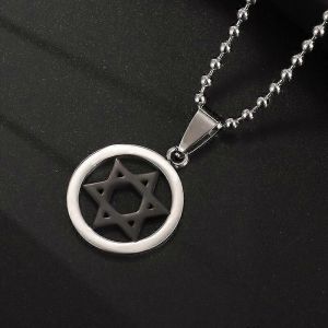 Rétro Deep Sea Poséidon Trident Collier Ukraine National Emblem Pendentif Adapté Aux Hommes Mode Charm Bijoux - Neuf