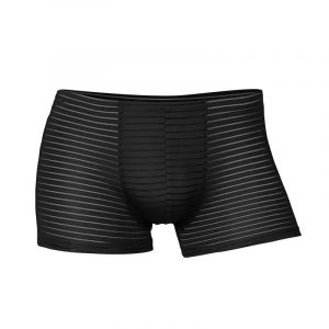 Boxer En Maille Pour Hommes,Pochette De Soutien Totale,Confortable,Rafra&icirc;chissant,&Eacute;vacuant L'humidit&eacute;,Sous-V&ecirc;tements Respirants,Ceinture &Eacute;lastique.Black.L - Neuf