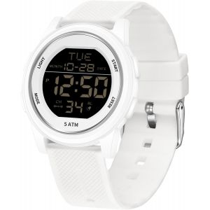 Montre De Sport Num&eacute;rique &Eacute;tanche Pour Homme Avec Chronom&egrave;tre,R&eacute;tro&eacute;clairage Led,Alarme,Compte &Agrave; Rebours,Date.[J315] - Neuf