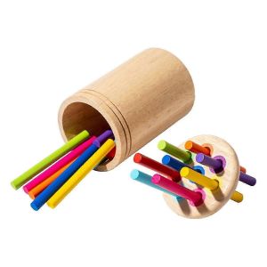 ensemble de gobelets de tri de couleurs &eacute;ducatifs, formes g&eacute;om&eacute;triques, apprentissage pr&eacute;scolaire de la motricit&eacute; fine pour tout-petits-UN - Neuf