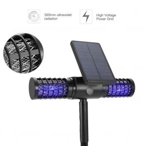HJLIAN Lampe solaire anti-moustiques d'exterieur, impermeable, pour jardin, villa, pelouse - Neuf