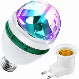 Promotion d'hiver,ampoule de scène rotative 7 couleurs multicolore LED stroboscopique - Neuf