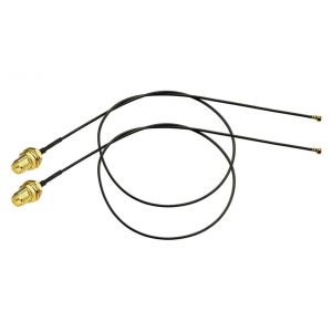 C&acirc;ble Rallonge de Antenne WiFi Presa Micro Coassiale 0.25mm vers Femelle RP-SMA 30cm pour ESP32 Intel M.2 NGFF R&eacute;seau Carte AX200NGW 8265AC 8265NGW 7265AC 9560AC Adaptateur WiFi - Neuf