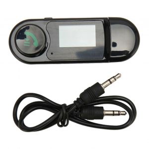 Bluetooth Émetteur Récepteur Multifonctionnel 3D Stéréo Son Intégré dans le Micro Portable 2 en 1 Bluetooth 5.1 Émetteur-récepteur - Neuf