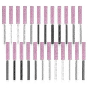 Paquet de 24 affûteur de tronçonneuse meulage de polissage outil de meulage pour affûteur de tronçonneuse 3x4.8mm - Neuf