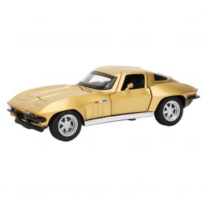 Modele de voiture moule sous pression 1:32, jouet de simulation, son et lumiere, collection, jouet a tirer, cadeau pour enfants (or) - Neuf