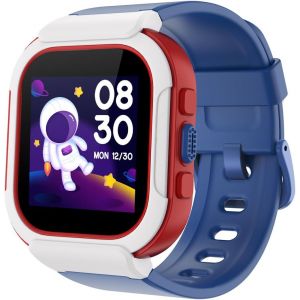 Montre Connectée Enfant Garçon Smartwatch Enfant Avec Jeux Spo2 Cardio Sommeil Minuteur Calculatrice Réveil Podometre Marche Bleu - Neuf