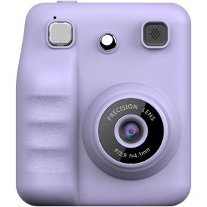 Appareil Photo Instantané Enfant,2.4 Pouces Écran HD 48MP Appareil Photo Enfants avec Carte 32 Go,1080P Cadeau pour Garçons Filles de 3 à 12 Ans,Bleu - Neuf