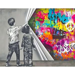 Ayuhr-50 X 40 Cm Diamond Painting Pop Art Images Graffiti Diamant Painting Images Pop Art Peinture Par Numéros Pop Art Mosaïque Diamant Peinture Art Broderie Point De Croix Images Cadeau Décoration - Neuf