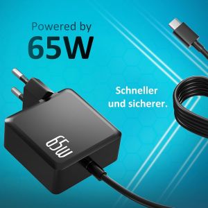 TZF-65W 45W Chargeur USB C Ordinateur Portable pour ASUS Zenbook, HP Chromebook, Acer Chromebook Adaptateur Universel Type C - Neuf