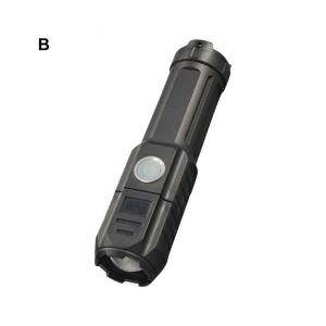 Projecteur Rechargeable Haute Puissance Avec 3 Modes, Zoom, Étanchéité Ip44, Design Ergonomique Pour Les Aventures En Plein Air - Neuf