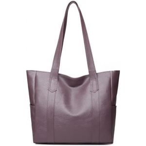 nzqaf-Mode Sacs à main Femme Poches Sac à Bandoulière Shopper Sac Souple pour le Travail et les Voyages Noir - Neuf