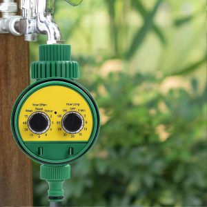 Minuterie d'arrosage électronique automatique pour le jardin avec multifonction à deux cadrans - Neuf