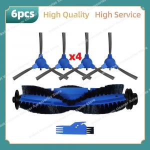 Compatible Pour Conga 1099 Connect&eacute;/1990,Pi&egrave;ces Connect&eacute;es,Brosse Lat&eacute;rale Principale,Filtre Hepa,Tissu De Vadrouille,Accessoires De Remplacement.Set A. - Neuf