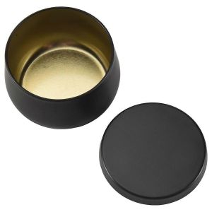 Bo&icirc;te &agrave; bougie de 4 oz,12 r&eacute;cipients &agrave; bougie pour la fabrication de bougies,bo&icirc;tes &agrave; bougies vides avec couvercles en vrac,Ca - Neuf