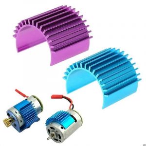 Combinaison de dissipateur thermique en aluminium avec moteur 370 380 pour véhicules RC Buggy 1:18 et jouets télécommandés - Neuf