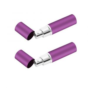 Lot De 2 Flacons Vaporisateurs De Parfum Rechargeables De 12 Ml Avec Syst&egrave;me Anti-Fuite Et Brumisation Fine. - Neuf