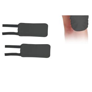 Compresse R&eacute;utilisable &Agrave; L'huile De Ricin Pour Soulager Les Douleurs Aux Genoux Et Aux Coudes - Lot De 2, Compresse R&eacute;sistante &Agrave; L'eau - Neuf