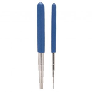 2pcs Fil Wrapping Mandrins Perle De Travail Bricolage Anneau De Saut Mandrin Outil De Fabrication De Bijoux - Neuf