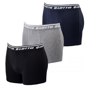Boxer Homme Lotto Pack De 3 Boxers 1218 - Neuf